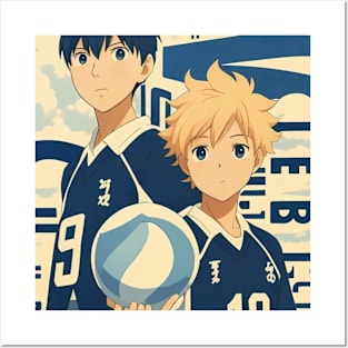 Anime artwork Karasuno Posters and Art